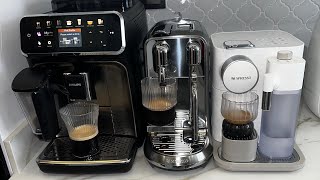 Philips 5447 vs Nespresso Creatista Plus Gran Latissima [upl. by Raney]