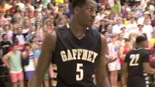 Gaffney vs TL Hanna 2014 2nd Round 4A South Carolina Basketball [upl. by Neeruan505]