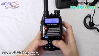 BAOFENG UV5RAPLUS Black Dual Band 136174400480MHZ [upl. by Lizzy]