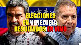 🔴 ELECCIONES EN VENEZUELA RESULTADOS EN VIVO [upl. by Ycrem]