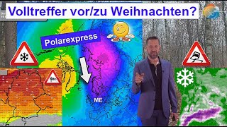 Volltreffer vorzu Weihnachten Arctic Outbreak  Sturm amp Hochwasser Wettervorhersage 14231223 [upl. by Andrien]