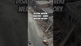 Historic Natural Disasters  Severe Weather History severeweather storms naturaldisaster history [upl. by Tannen]