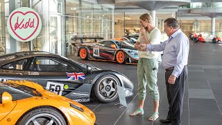 McLaren CEO Zak Brown gives me a tour of the famous MTC Boulevard  Kidd in a Sweet Shop  4K [upl. by Oalsecnew]