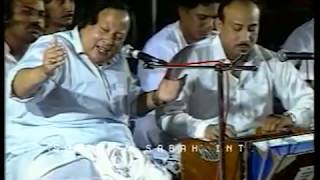 Sanu Ek Pal Chain Na Aave Best Version with English Translation — Nusrat Fateh Ali Khan amp Party [upl. by Quiteri516]