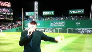 Neil Diamond Sings Sweet Caroline Live at Fenway [upl. by Ahsakal]