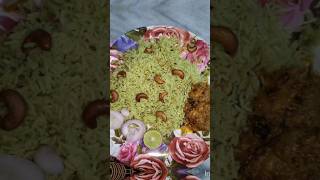 కొత్తిమీరకొబ్బరి పులావ్ for the first time everlasting recipe in social media 😋😋😋viralrecipe food [upl. by Feucht]