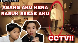 ABANG AKU KENA RASUK SEBAB AKU 😰😭 AKU TENGOK DARI CCTV 😰‼️ [upl. by Kort]