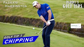 CHIPPING  Paddys Golf Tip 1  Padraig Harrington [upl. by Enoch]