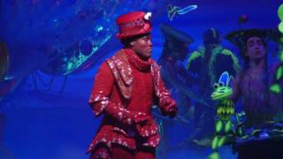 Rogelio Douglas Jr is Sebastian in THE LITTLE MERMAID on Broadway [upl. by Dnomder470]