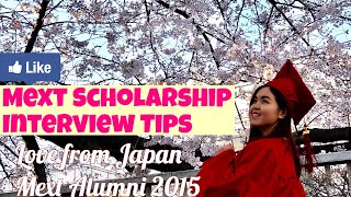 How to prepare for MEXT Scholarship Interview Tips 2022 study in japan monbukagakusho scholarship [upl. by Aneeras]