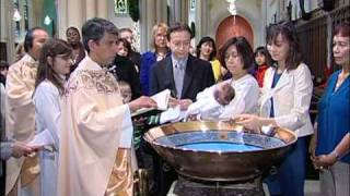 Baby Water Baptism Ceremony at Catholic Church  Toronto Videographer [upl. by Teague]