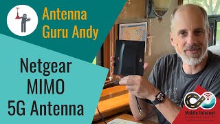 The Netgear MIMO 5G Antenna Model 6000451 Quick Look Video [upl. by Nae134]