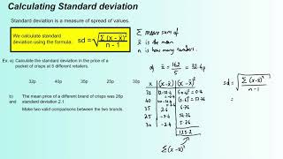 Standard Deviation Method 1 [upl. by Dis]