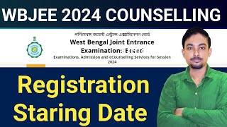 WBJEE Counciling Process Starting Date  Registration and Choice Filling Notification [upl. by Burdelle]