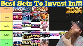 Best Pokemon Sets In 2024 To Invest In RANKING ALL SWSH amp SampV SETS [upl. by Niras786]