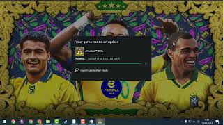 EFOOTBALL 2024 PC ERROR CRASH FORCE CLOSE DI AWAL BELUM ADA SOLUSI [upl. by Jarrid]