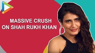 Fatima Sana Shaikh quotI want to ROMANCE Shah Rukh Khanquot [upl. by Assiralk]