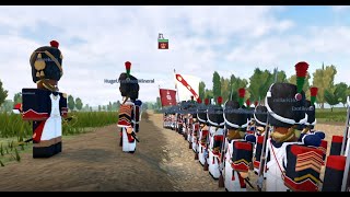 Roblox Napoleonic Wars  Garde Impériale  CSG  Haiti95th VS Tokugawa  57e [upl. by Nosmirc99]