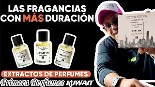 La colección de fragancias más duraderas  EXTRACTOS DE PERFUMES  Primera Perfumes Kuwait [upl. by Mellie]