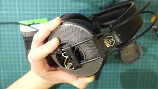 Howto repair your AKG K 501 Headphone [upl. by Airetnohs]