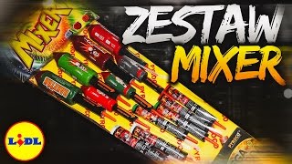 Zestaw Sylwestrowy MIXER z Lidla 2016  Pyroco [upl. by Ludewig452]