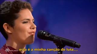 Calysta Bevier cantando Fight Song  Rachel Platten [upl. by Devlen617]