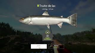 Russian Fishing 4 RF4 truites au lac Kuori [upl. by Duster798]