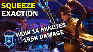 Wow 14Minutes 195K Damage Squeezë Cassie Paladins Competitive Diamond EXACTION [upl. by Scholem]