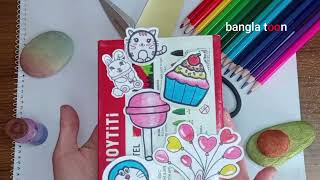 How to Make Stickers  Handmade Stickers  How I make STICKERS [upl. by Sylvester]