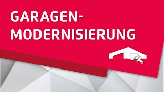 GARAGENMODERNISIERUNG  ZAPF modernisiert und renoviert Ihre Garage [upl. by Oloapnaig]