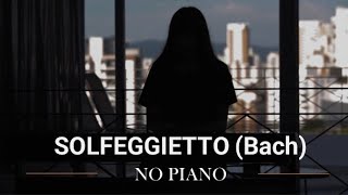 Solfeggietto  Bach  Piano Roland FP10 [upl. by Dewie]