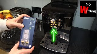 How to DESCALE Delonghi Magnifica S Coffee Machine  In Depth descaling video  Beginners guide [upl. by Aydan]