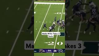 MALIK WILLIS GETS LAID OUT 3 TIMES titans nfl football willlevis malikwillis fypシ゚ shorts [upl. by Lledyr]