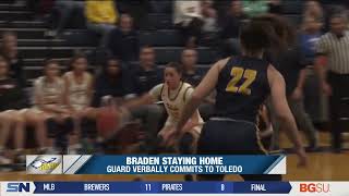 Toledo Christians Kendall Braden Commits to University of Toledo [upl. by Ola]