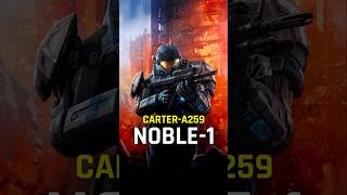 Who Is CarterA259 quotNoble Onequot haloreach halo halolore [upl. by Kreindler]