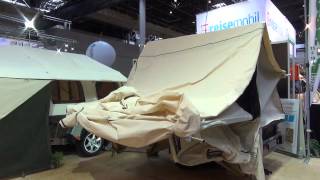 Caravan Salon 2014  Holtkamper Cocoon Aero Windforce [upl. by Gearhart]