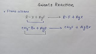 Trick to learn Swartz reaction  All naming reaction Class 12  Naming reaction tricks [upl. by Alejandra902]