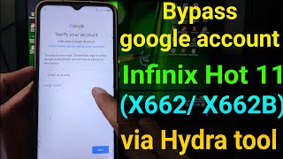 Frp Bypass Infinix Hot 11 X662 X662B  Infinix hot 11 google account bypass [upl. by Imas339]