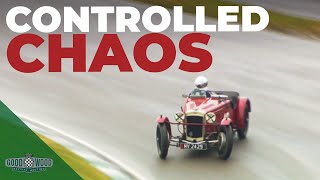 10 minutes of incredible prewar battles and drifts  Goodwood Revival [upl. by Nytsua]