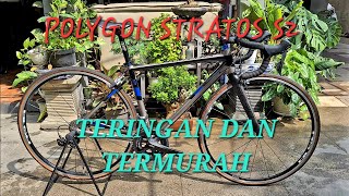 Roadbike Polygon Strattos S2 8kg Teringan ‼️Termurah ‼️ [upl. by Ahsina]