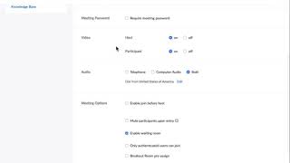Zoom settings to only allow authenticated users [upl. by Benyamin279]
