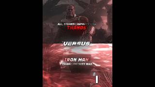 Thanos vs Iron Man edit avengers NitroTitan LordDinoBoy [upl. by Eira]