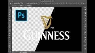 Quickly Remove the background from a logo in Photoshop in under 30 seconds [upl. by Nivert]