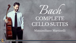 Bach  Complete Cello Suites Massimiliano Martinelli [upl. by Atilrac390]