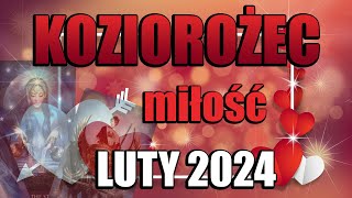 💖KOZIOROŻEC TAROT MIŁOŚĆ LUTY 2024💖 [upl. by Aketahs]