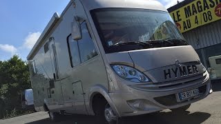 Camping car Hymer b 690 starline occasion  Mercedes V6  ALPES EVASION [upl. by Llebana]