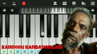 Jailer  Varma Playlist  Kannodu kanbathellam  Easy Piano Tutorial [upl. by Leiahtan]