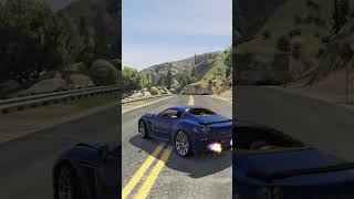 GTA V  Ferrari Azul shorts 16 [upl. by Brendin]