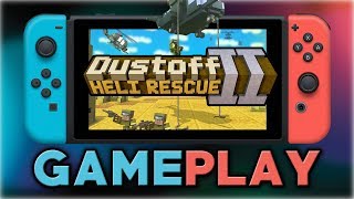 Dustoff Heli Rescue 2  First Look Gameplay  Nintendo Switch [upl. by Arik]