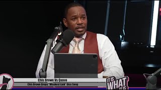 quotHe Big Bloodquot CamRon Reacts To Chris Brown Mentioning TakeOff In Quavo Diss Song [upl. by Einyaj]